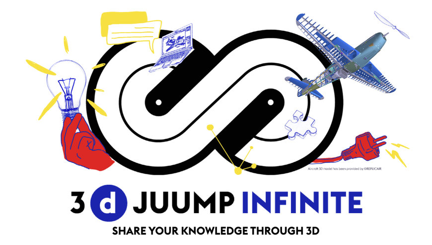 Create the digital twin of your industrial products with 3D Juump INFINITE